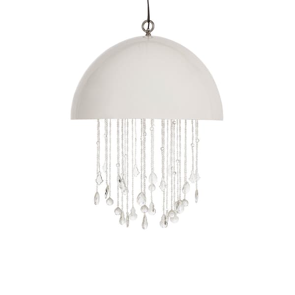 Lunar Chandelier, Large, White - Andrew Martin thumbnail