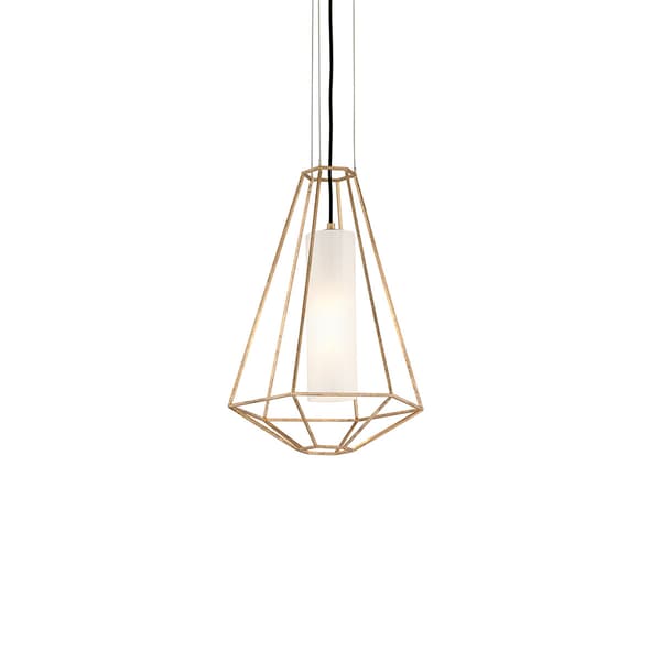 Draft Tall Pendant, Ceiling Light, Gold - Andrew Martin thumbnail