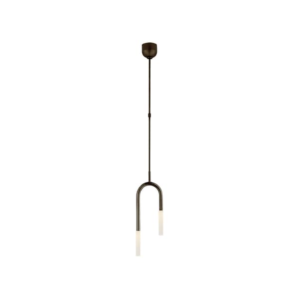 Rousseau Pendant Bronze, Pendant Light, Bronze / Crystal - Andrew Martin thumbnail