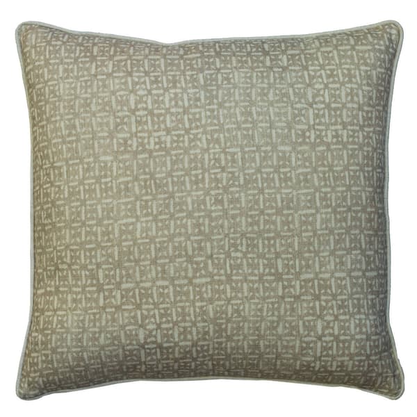 Nest Twig, Sustainable Feather, Cushion, 55cm x 55cm - Andrew Martin Sophie Paterson Cotton Blend & Linen Blend & Viscose Blend & Wool Blend Geometric thumbnail