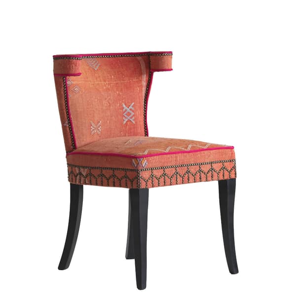 Vincent Dining Chair Moroccan, Dining Chair, Orange - Andrew Martin thumbnail