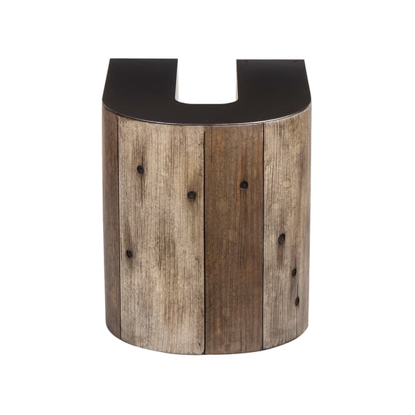 Wooden Letter U Side Table, Alphabet Side Table Andrew Martin thumbnail