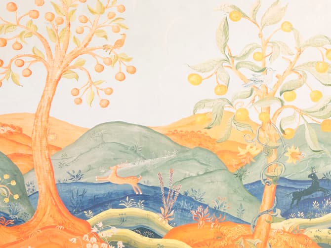 mythical mural wallpaper