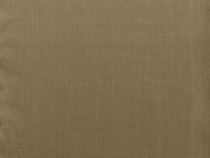 100% linen, hessian-toned plain