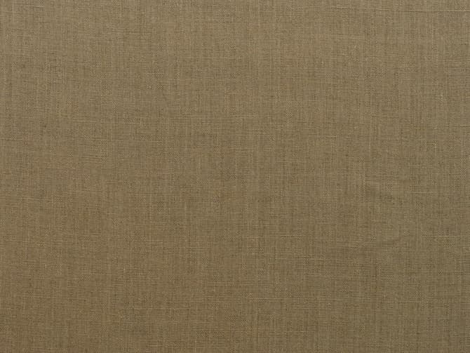 100% linen, hessian-toned plain