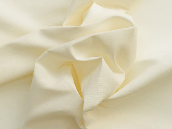Ivory Plain Linen Ground