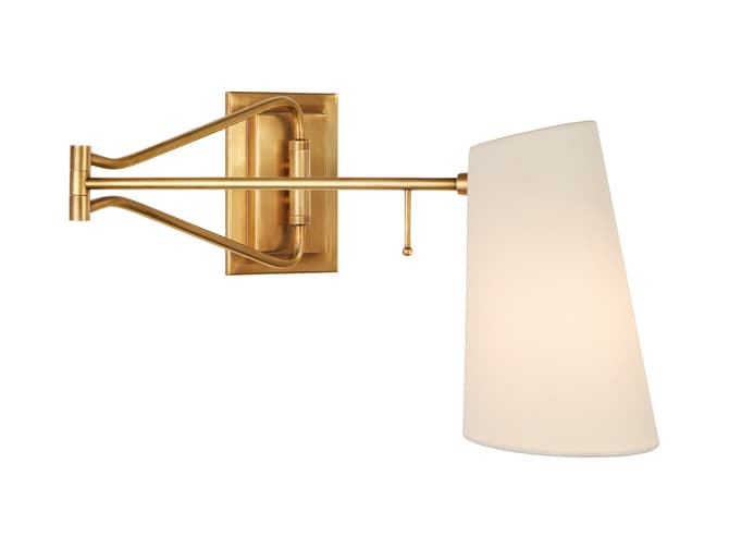 swing arm wall light