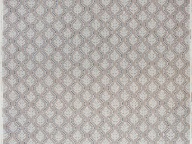 Small-scale botanical print fabric