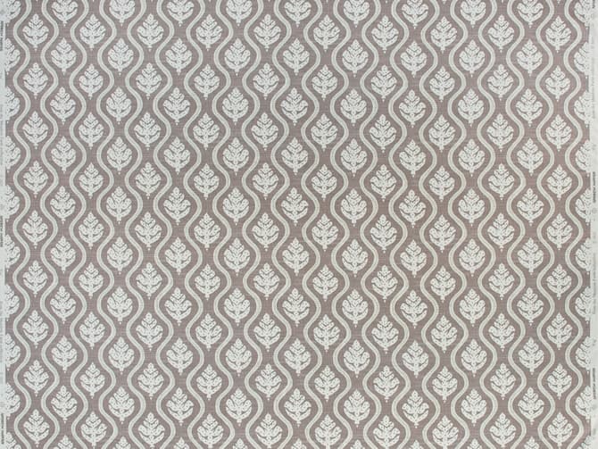 Small-scale botanical print fabric
