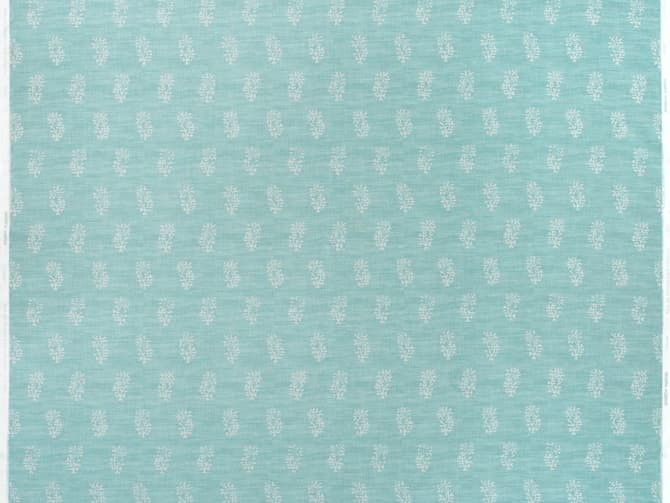 Fresh botanical stripe in blue-green
