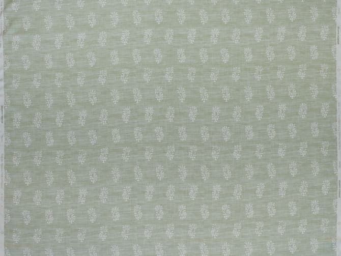 Gentle sprig pattern in green