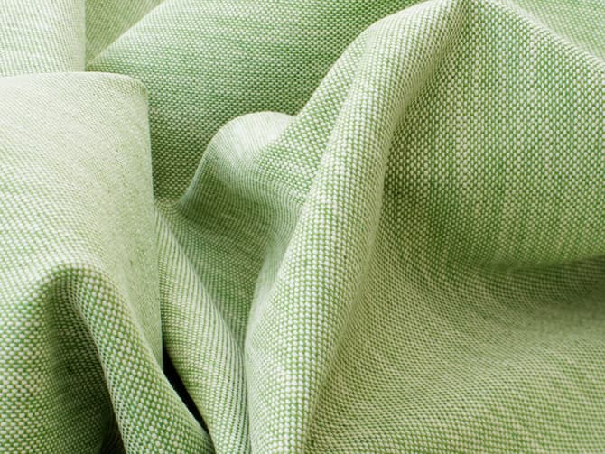 Delicate sage green fabric