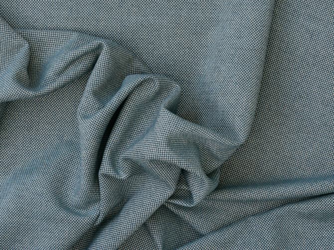 Stain resistant weave in blue-grey