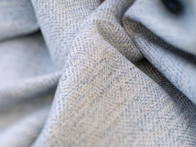 Herringbone weave in gelato