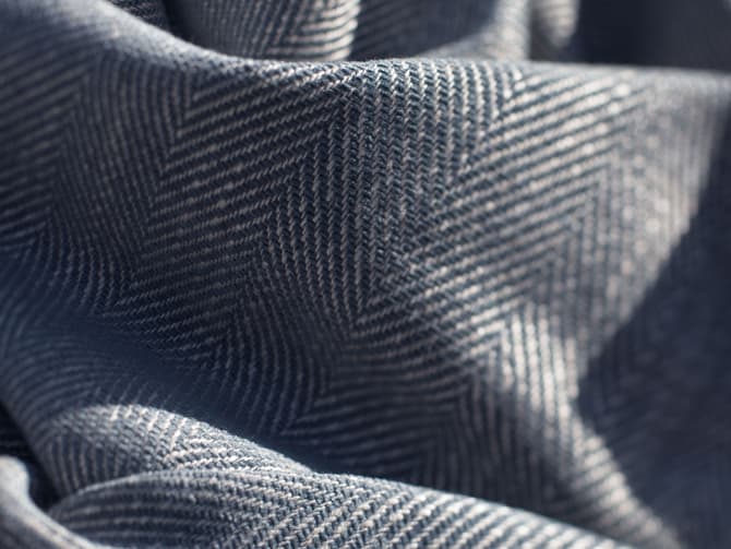 Herringbone chenille