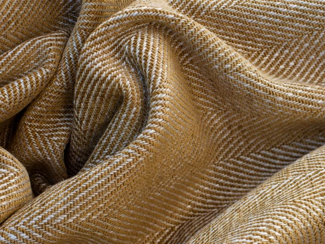 Herringbone chenille