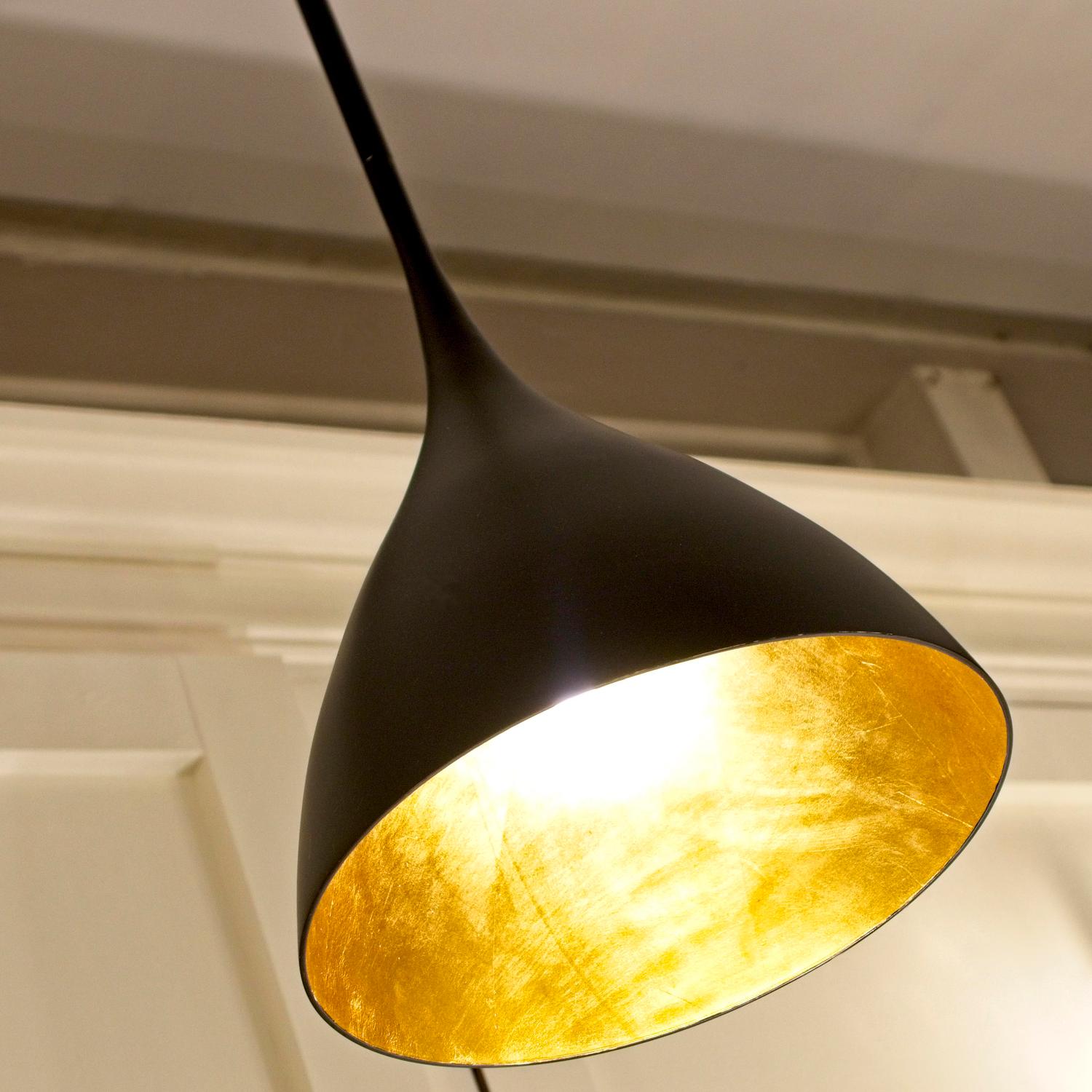 Agnes Pendant Light Black Large - Andrew Martin
