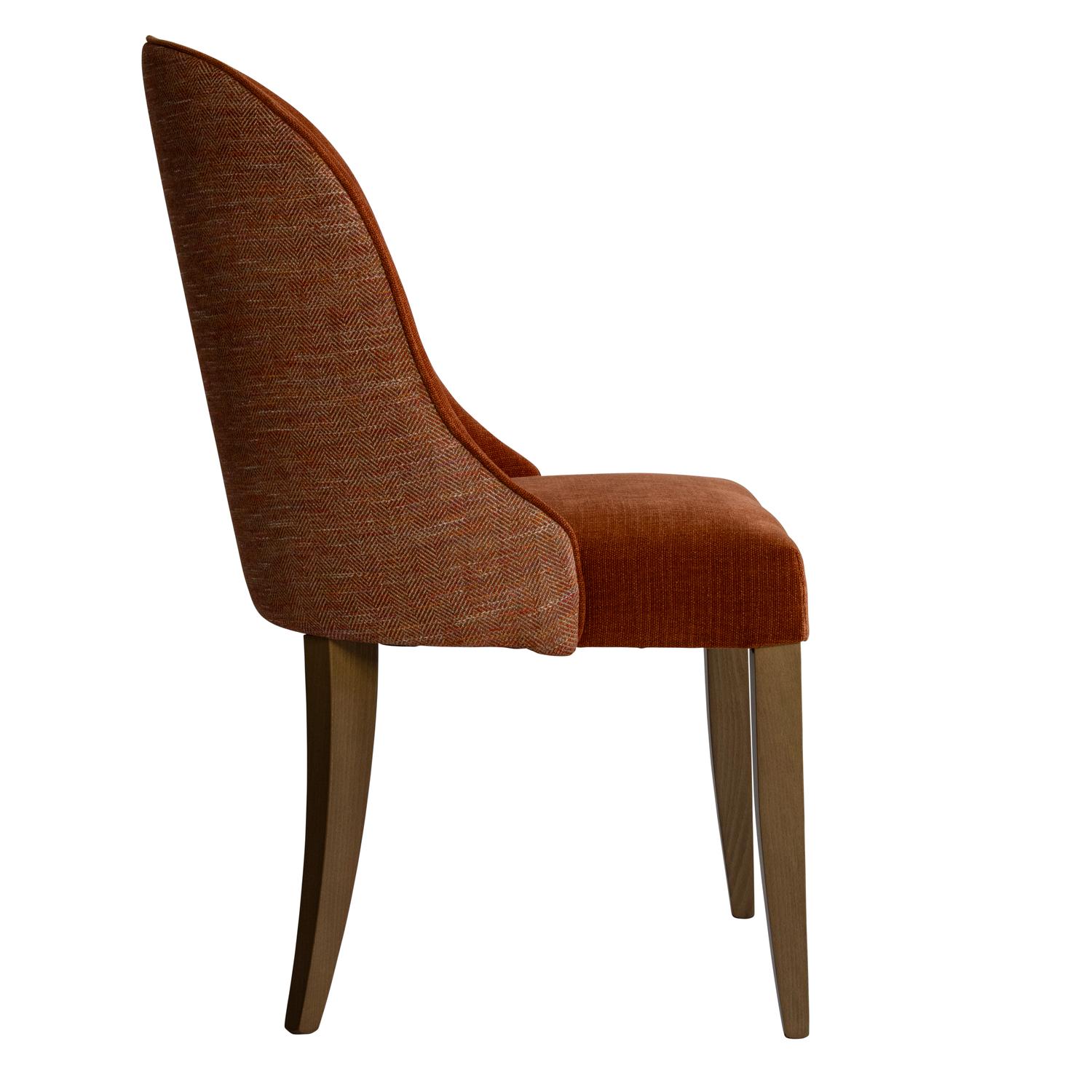 Aldwick Dining Chair Coracle Delphini Chair Delphini Cinnamon - Andrew Martin Other Fabric