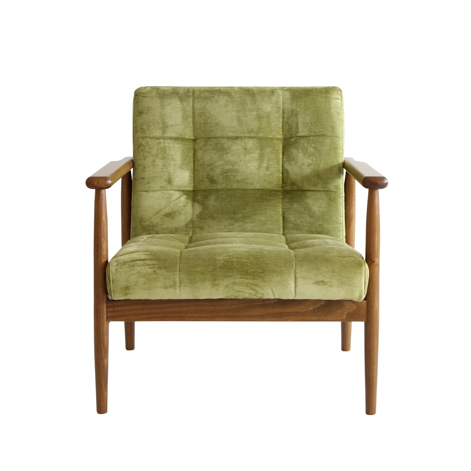 Roman Chair Mossop Moss Chair - Andrew Martin Velvet