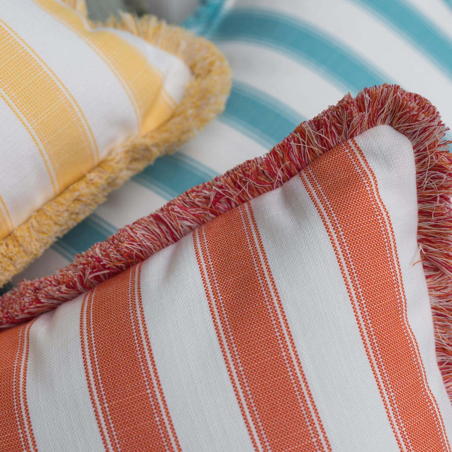 Tote Spritz Hollowfibre Cushion 55cm X 55cm - Andrew Martin Sophie Paterson Stripe