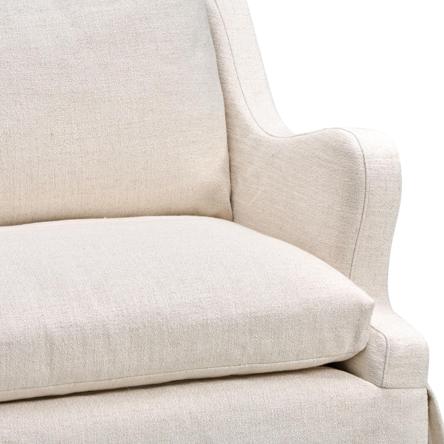 Lear Sofa In House Basket Weave Sofa Cream - Andrew Martin Other Fabric