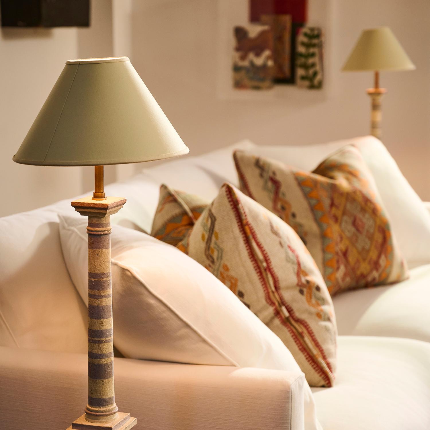 Vista Table Lamp Brass Light Burnished Brass - Andrew Martin