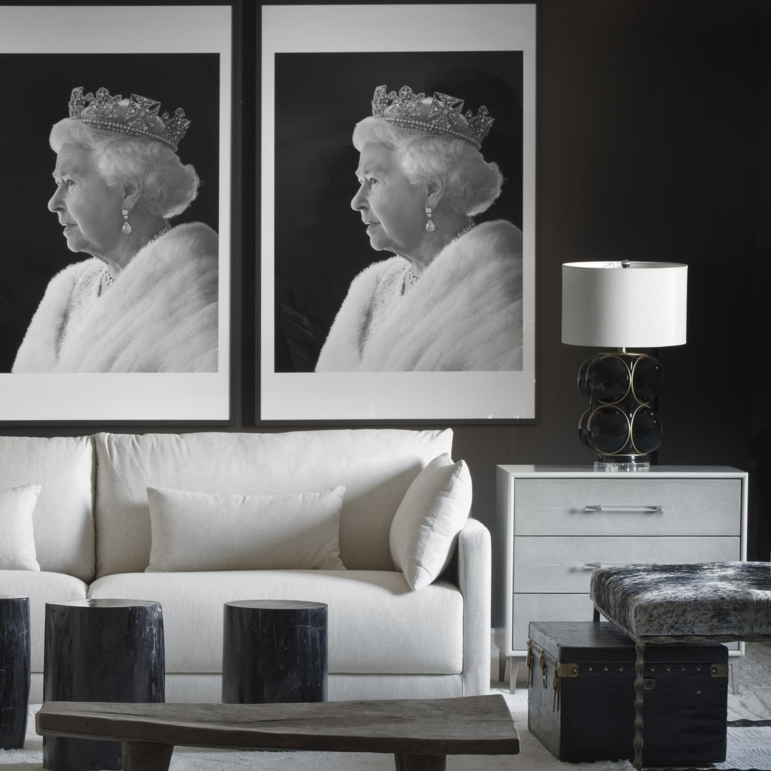 Alice Nightstand Grey Bedside Table - Andrew Martin