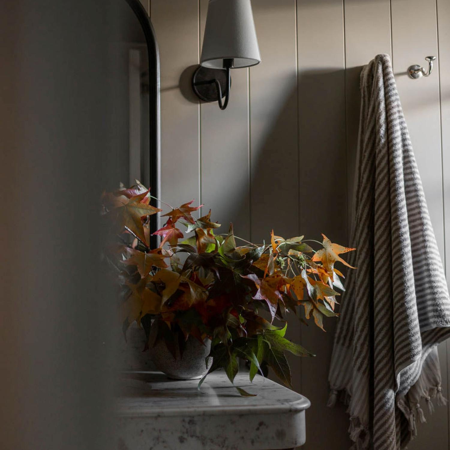 Lyndsie Wall Light Aged Iron Light Andrew Martin