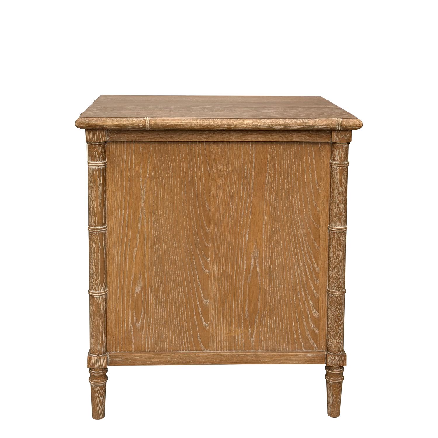 Shelley Bedside Drift Oak Side Table - Andrew Martin