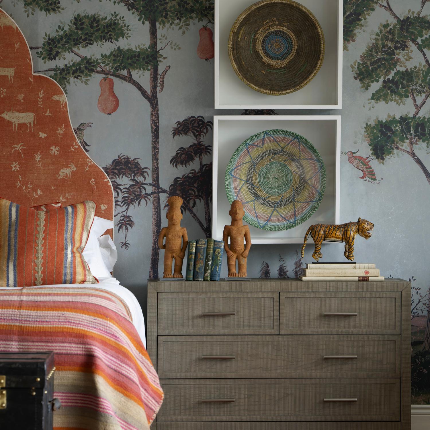 Raffles Chest Of Drawers Grey Chest Of Drawers - Andrew Martin