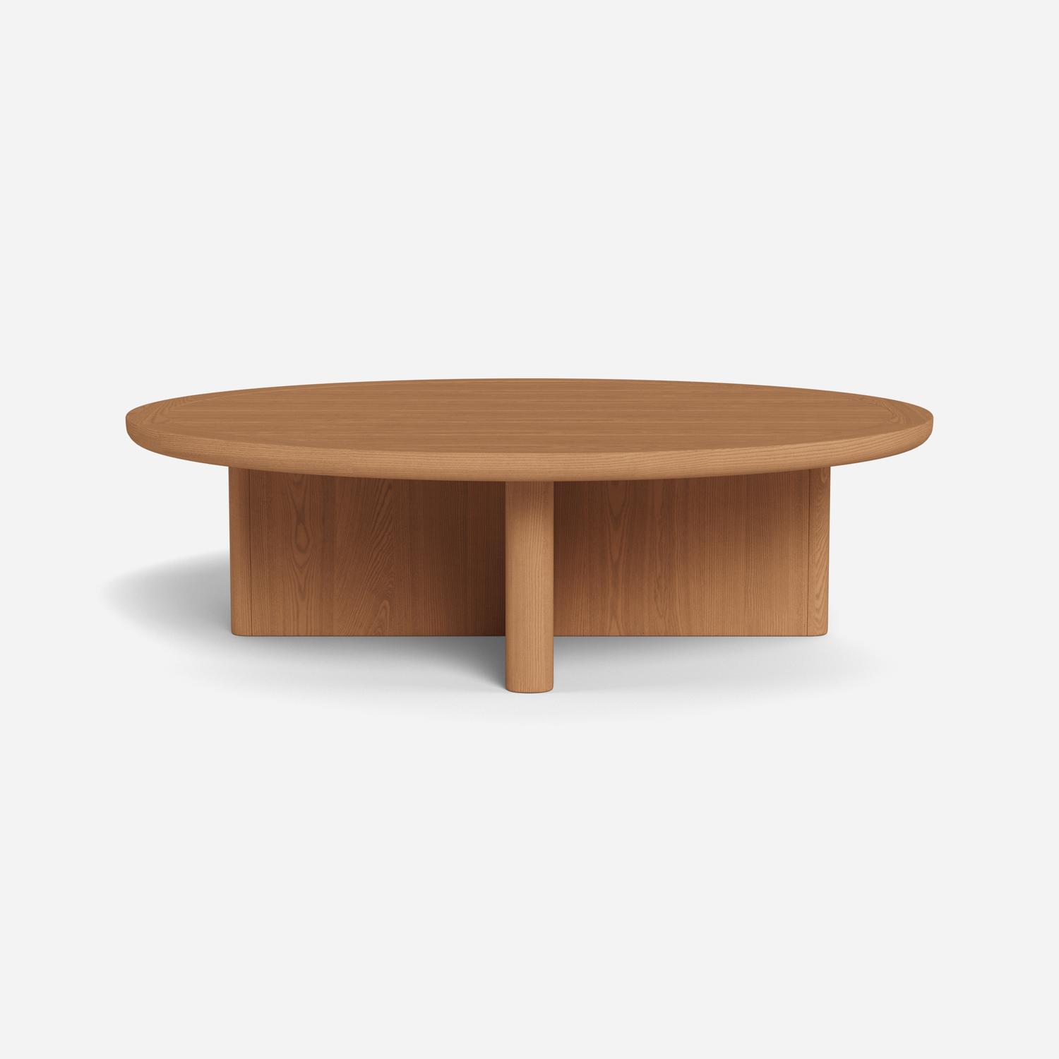 Caicos Round Coffee Table Teak - Andrew Martin