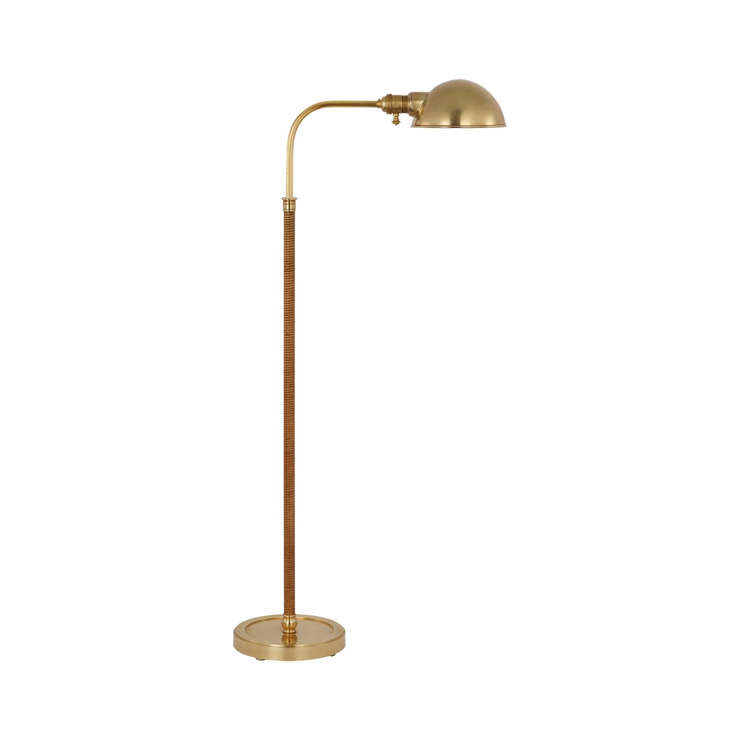 Basden Floor Lamp Light Brass - Andrew Martin
