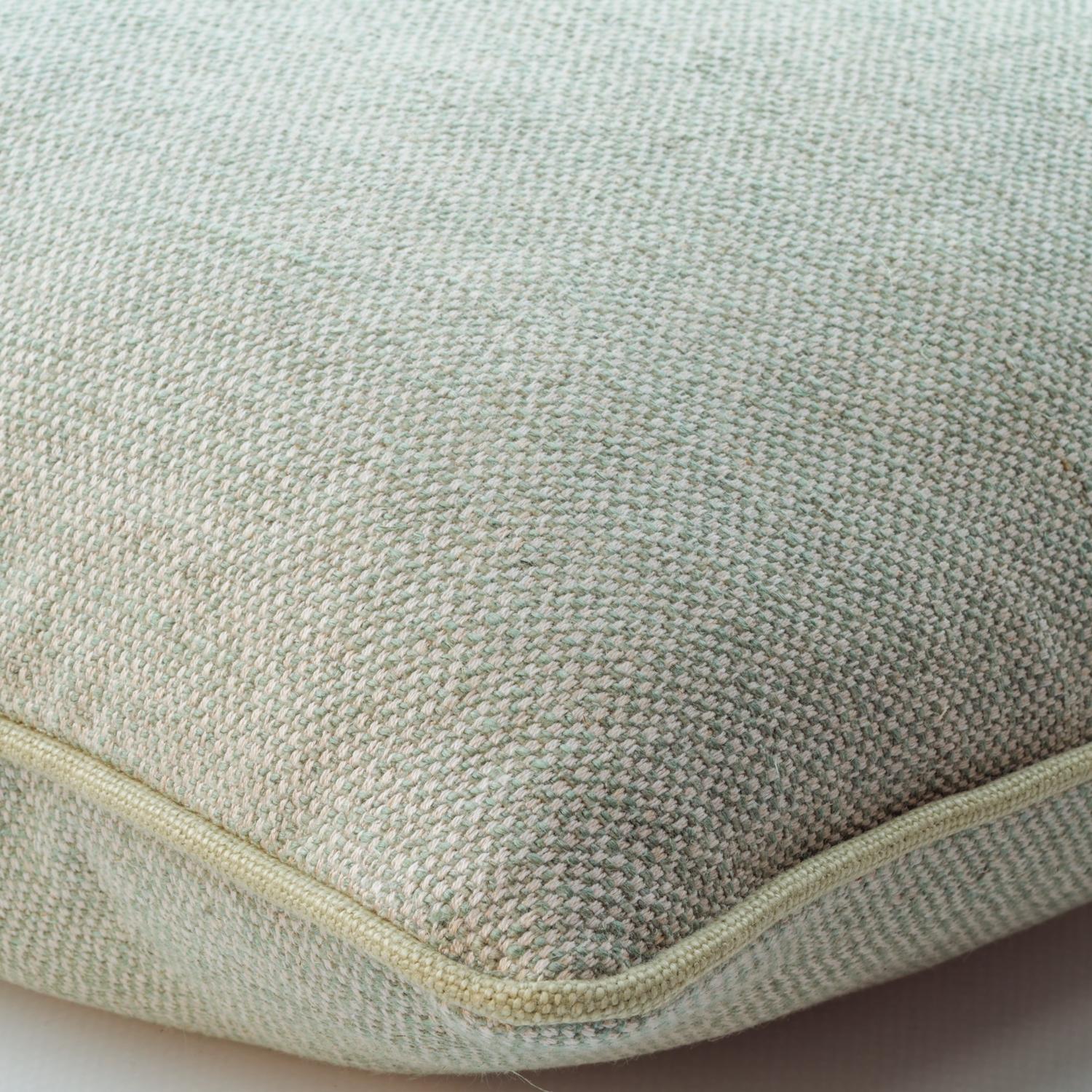 Paraggi Cassata Sustainable Feather Cushion 55cm X 55cm - Andrew Martin Linen Blend Plain Weave