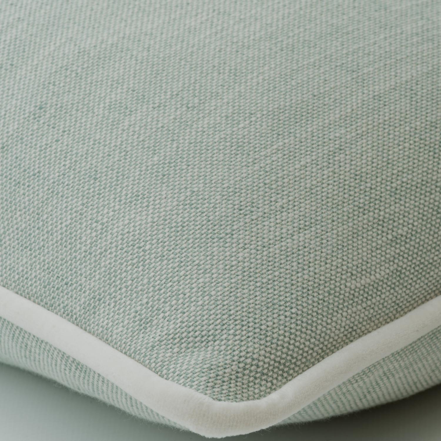 Canvas Sky Sustainable Feather Cushion - Andrew Martin Kit Kemp Linen Linen Blend Plain