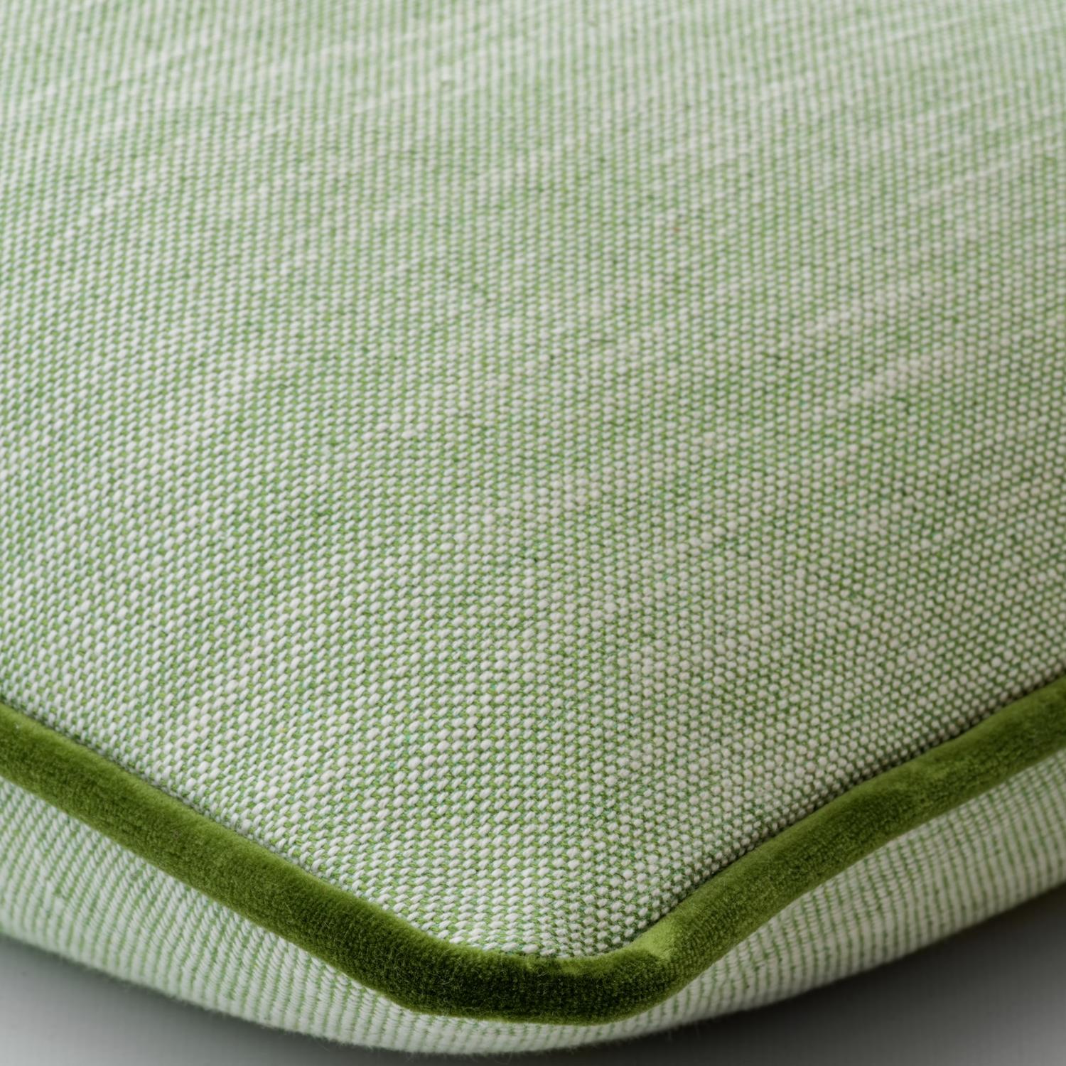 Canvas Spring Sustainable Feather Cushion - Andrew Martin Kit Kemp Linen Linen Blend Plain