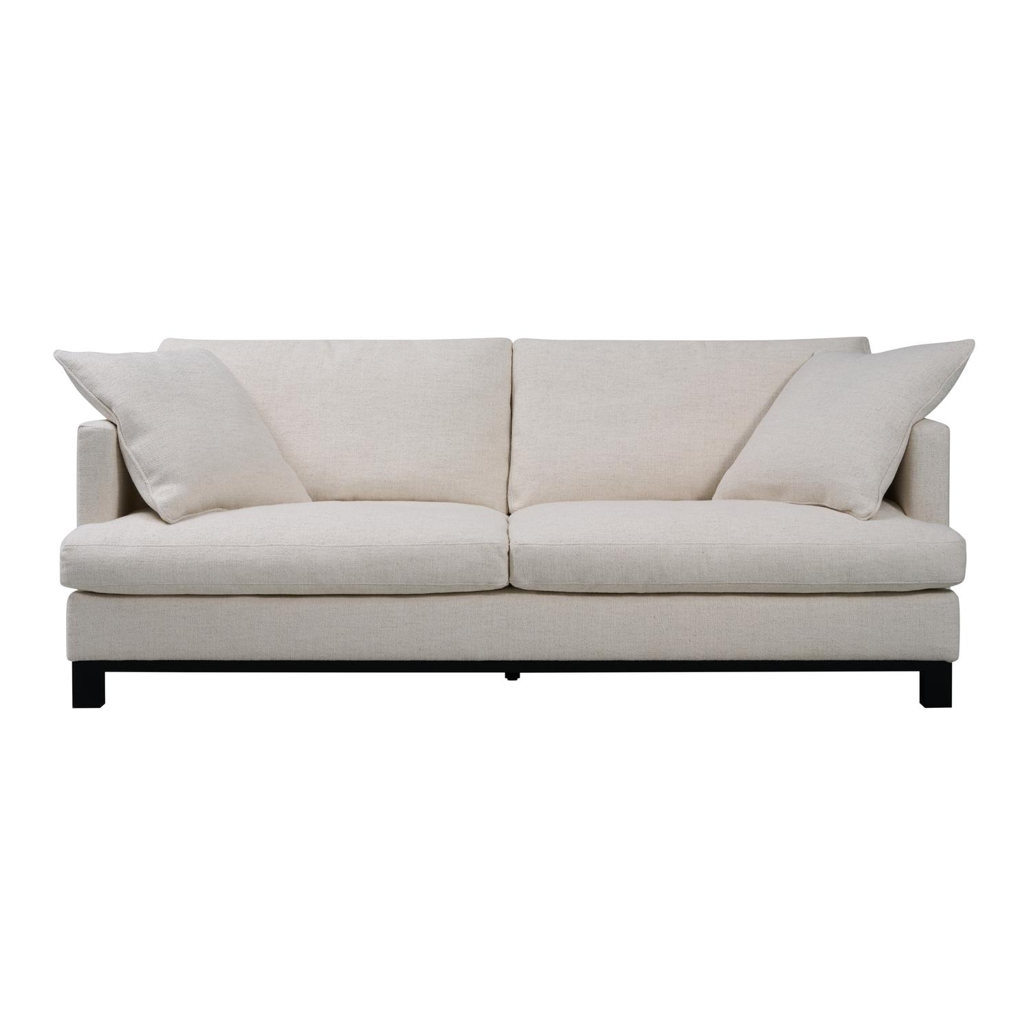 Hamlet Sofa In House Basket Weave Sofa Cream - Andrew Martin Other Fabric