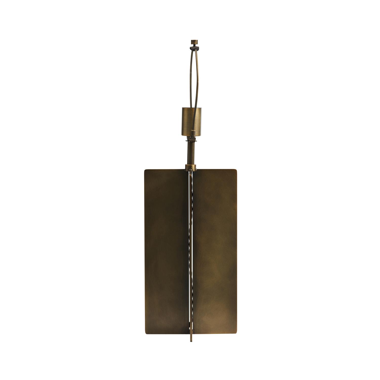 Aspect Table Lamp Base Burnished Brass Light - Andrew Martin