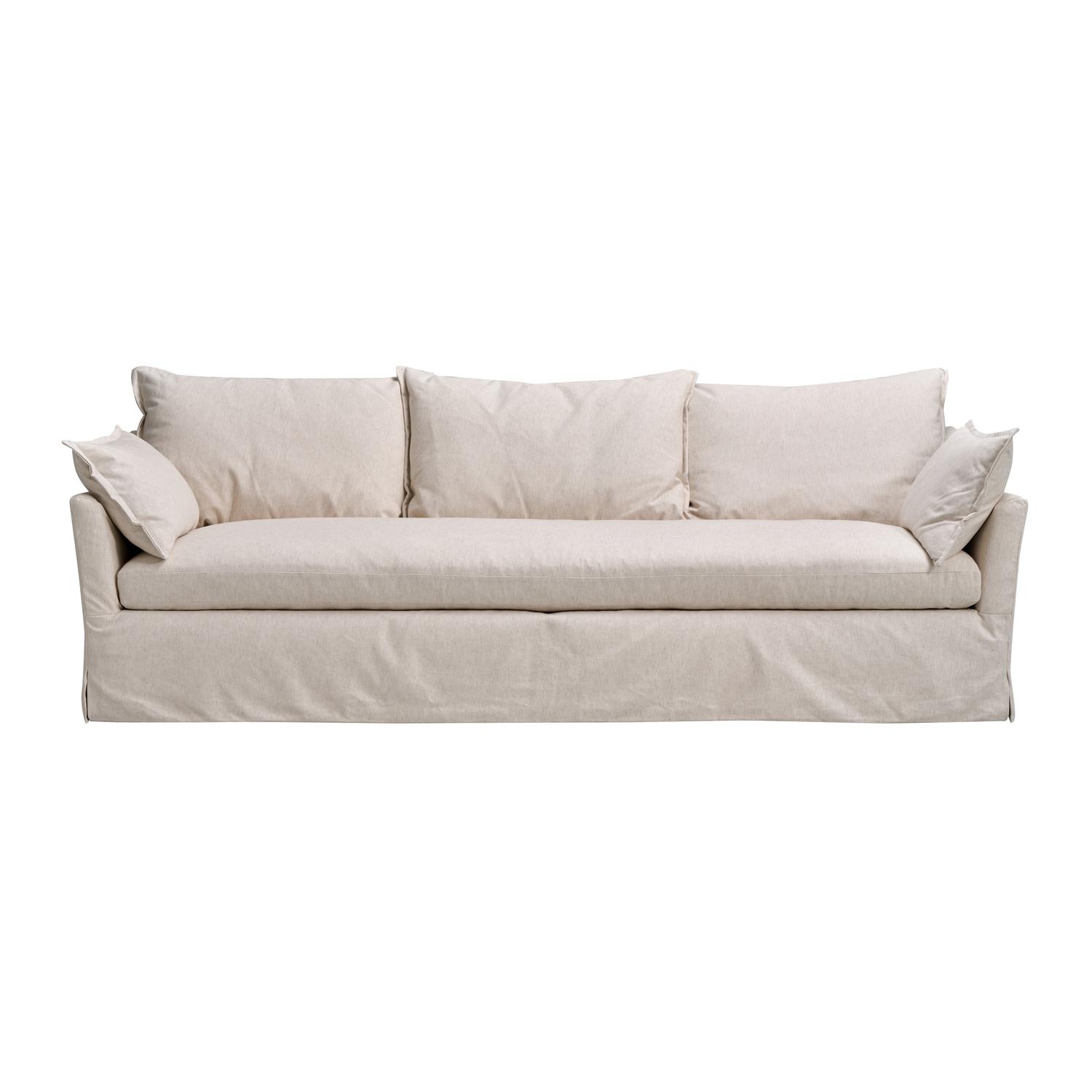 Sefton Sofa In House Linen Natural Sofa - Andrew Martin Cotton