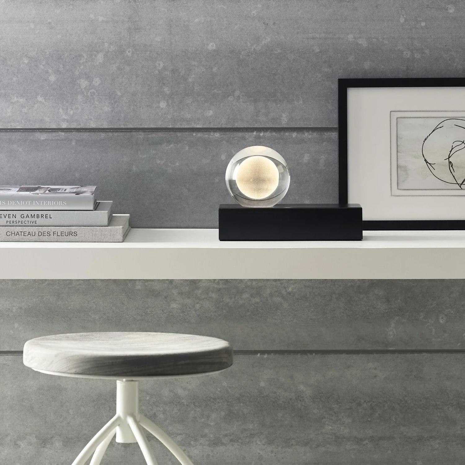 Mina Table Lamp Nightshade Black Table Lamp - Andrew Martin