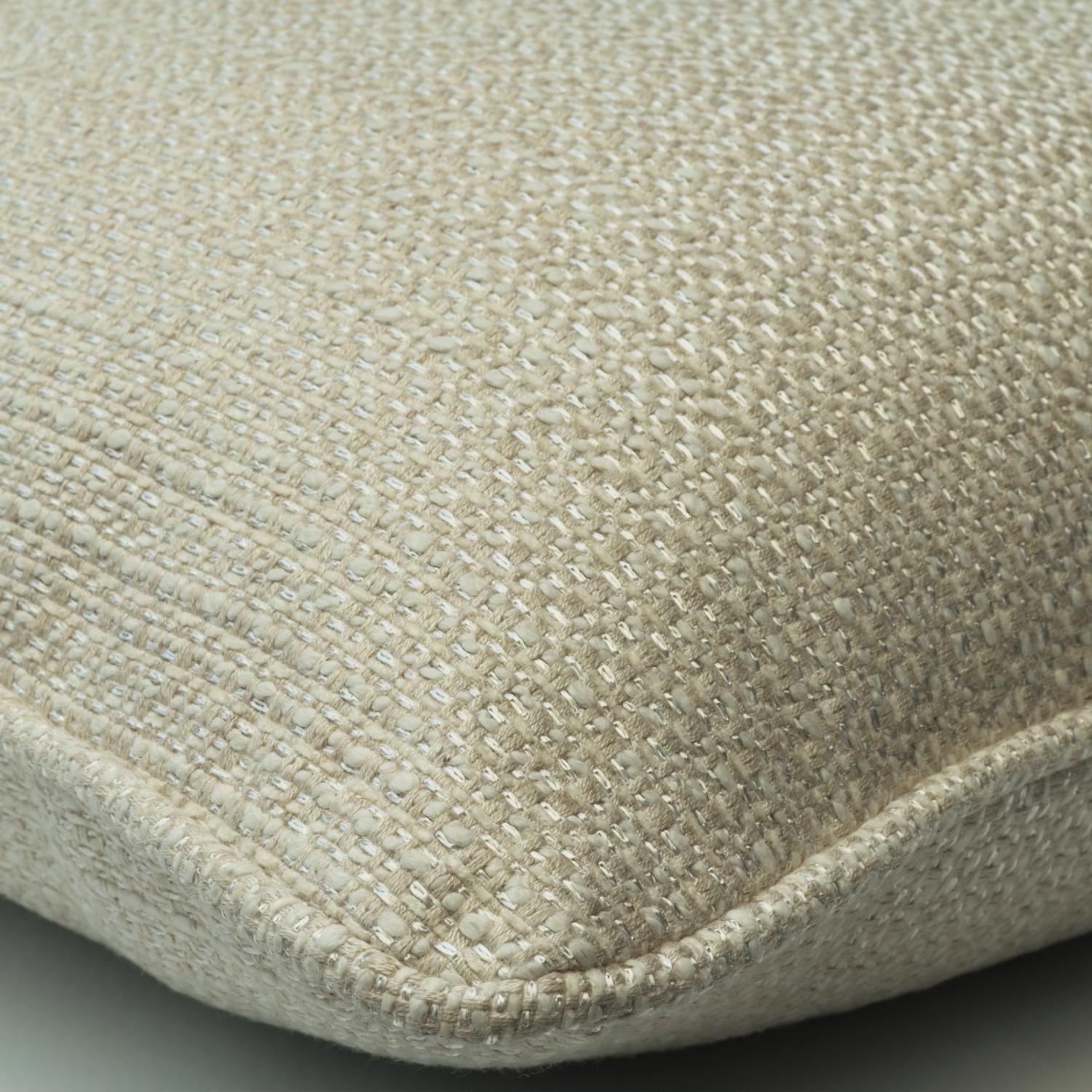 Tender Rope 50 50 Wool And Feather Mix Cushion 55cm X 55cm - Andrew Martin Woolkeepers Eco-conscious Wool Feather Filling Cotton Blend Vis