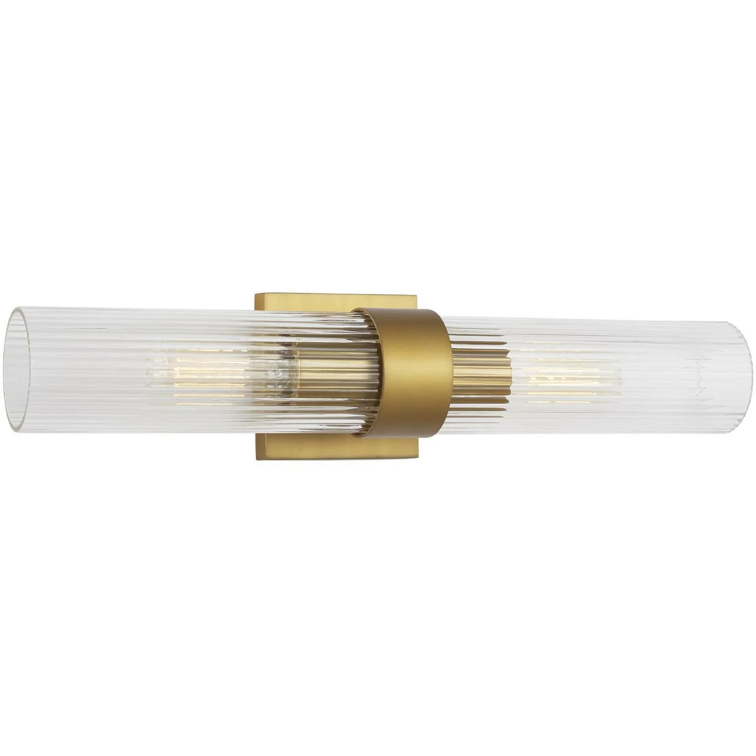 Geneva Wall Light Brass Wall Light Burnished Brass - Andrew Martin