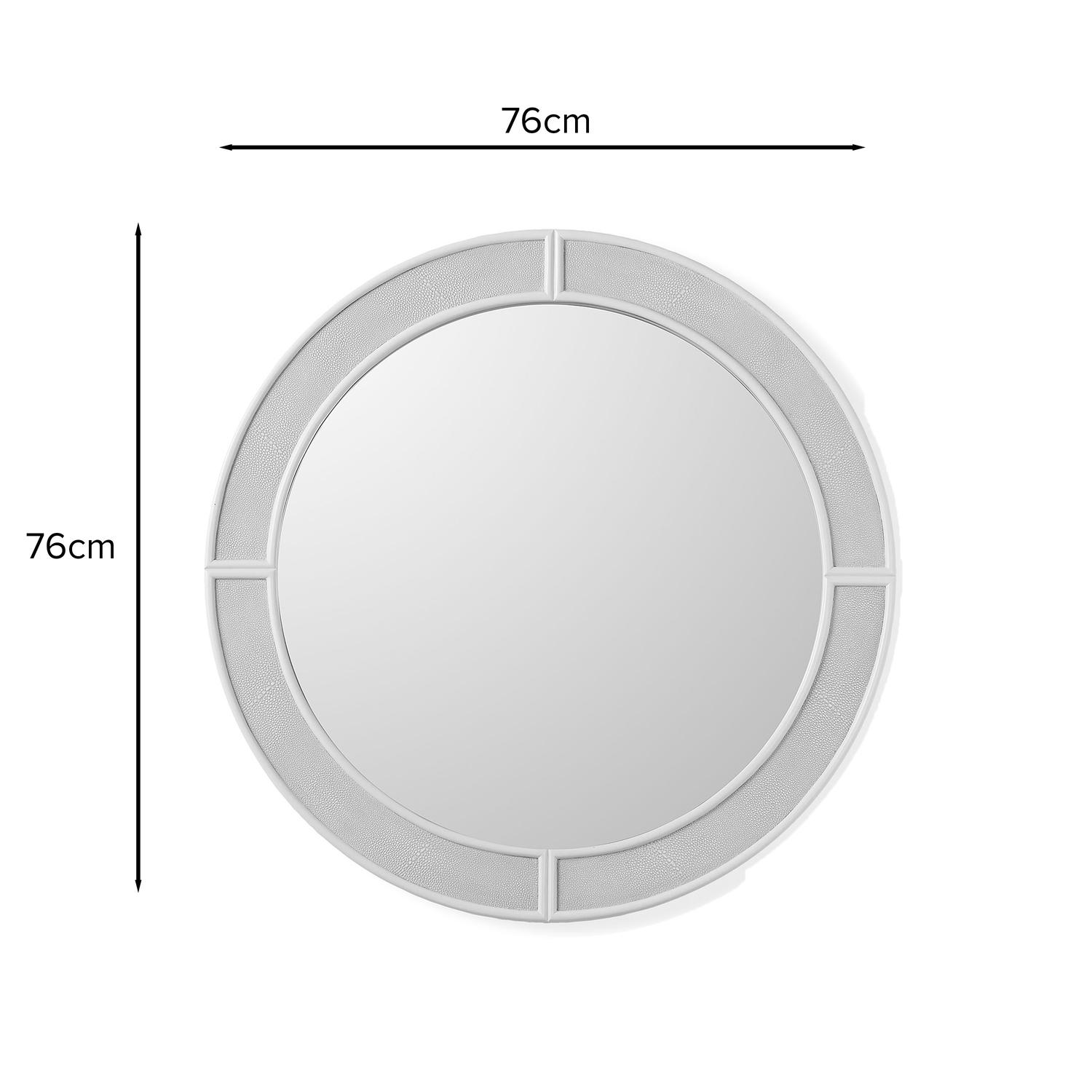 Alice Round Mirror Mirror Round - Andrew Martin