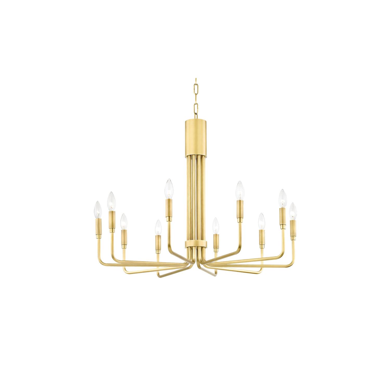 Brigitte Chandelier Brass - Andrew Martin