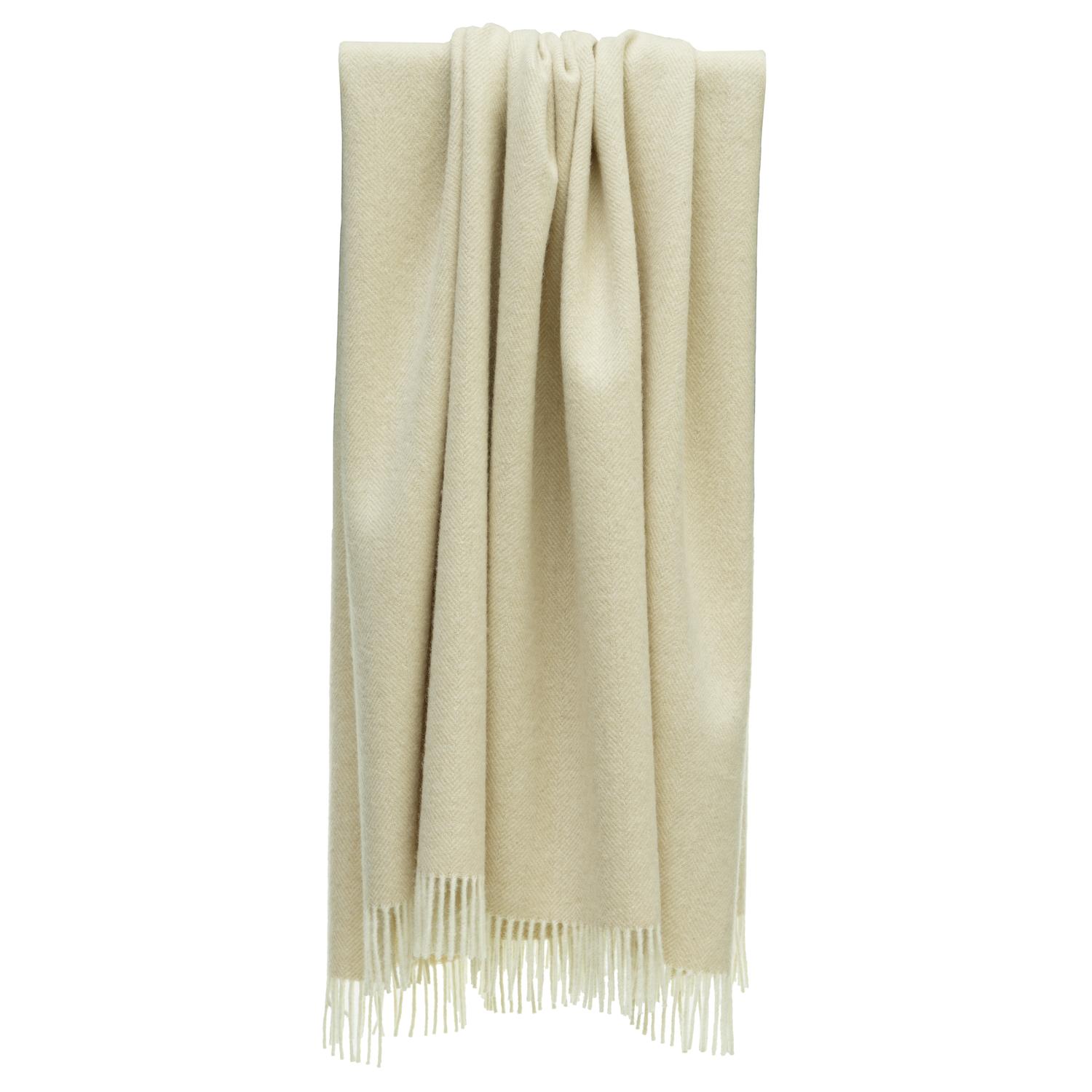 Herringbone Throw Cream Accessory - Andrew Martin