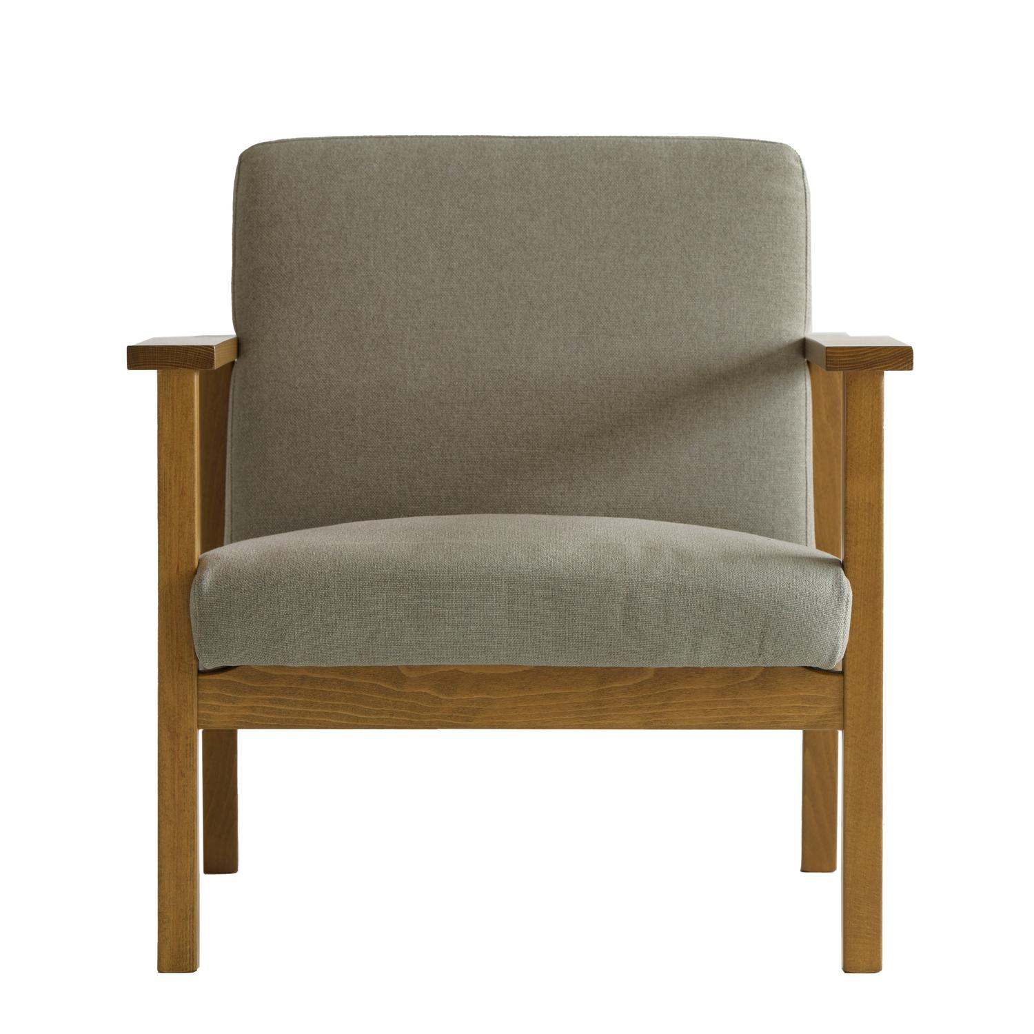 Cecil Chair Chair Dark Neutral Grey - Andrew Martin Linen