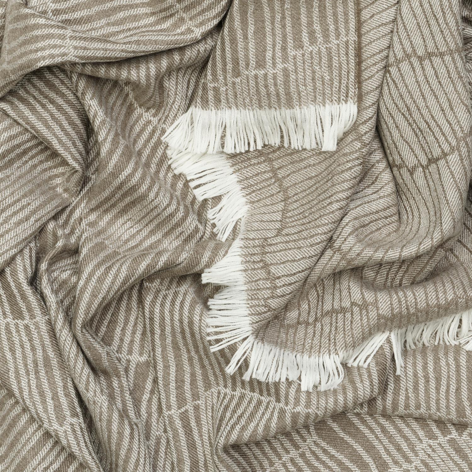 Canale Throw Taupe Accessory - Andrew Martin Sophie Paterson