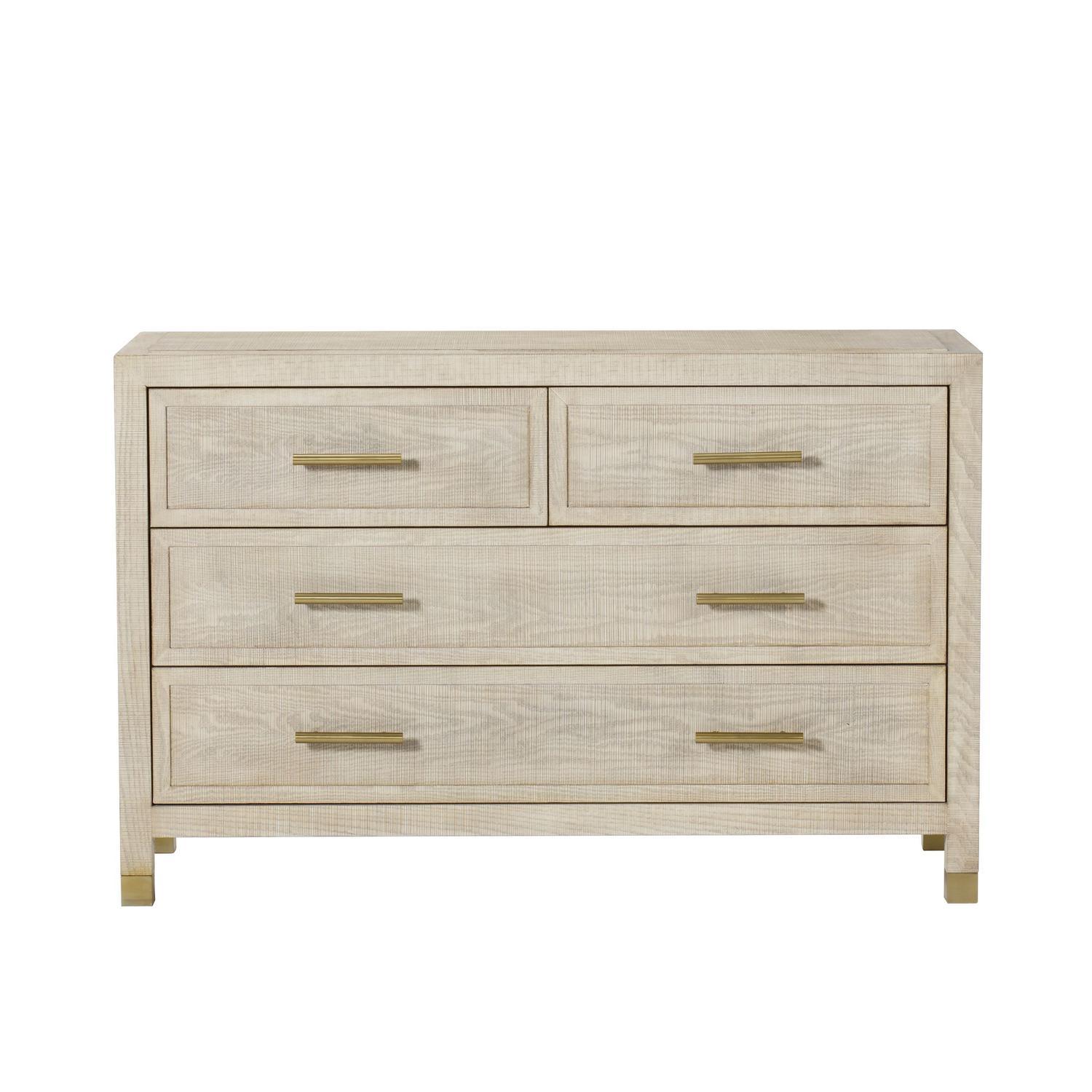 Raffles Chest Of Drawers Natural Chest Of Drawers Medium Natural - Andrew Martin