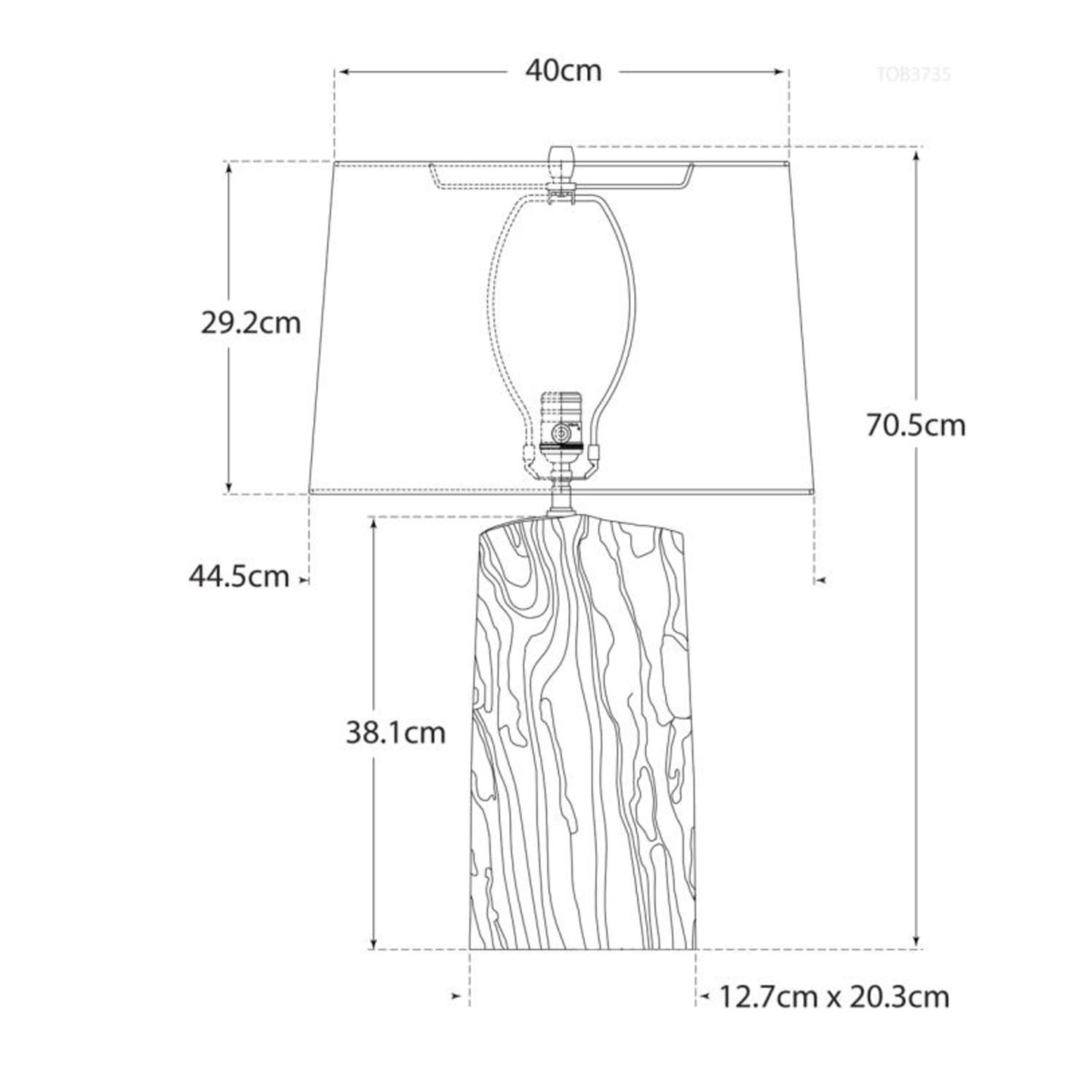 Sierra Table Lamp Gild Table Lamp - Andrew Martin