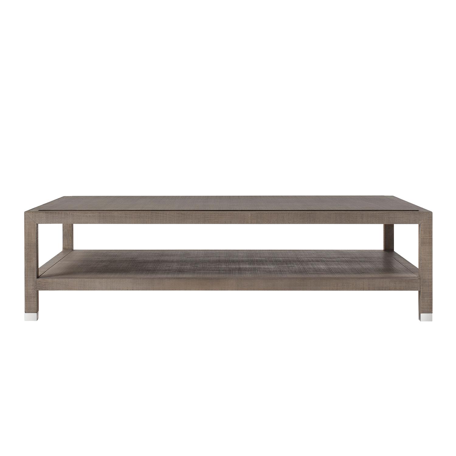 Raffles Coffee Table Grey Coffee Table - Andrew Martin