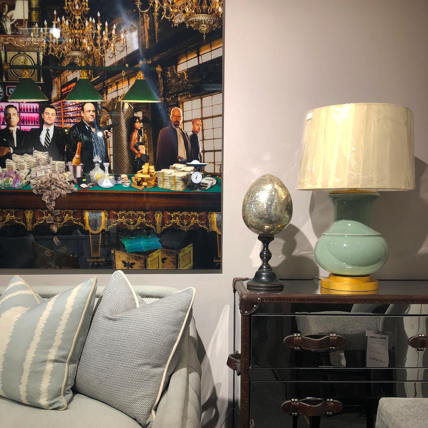 Gangster Reunion 200x100 - Plexiglass 200cm X 100cm - Andrew Martin